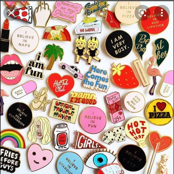 Here Comes The Fun -BAN.DO enamel collectible pin -new - Picture 2 of 4